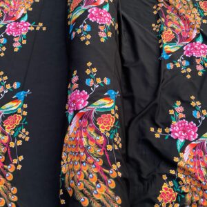Flowerd Multi- Colors Vintage Fabrics