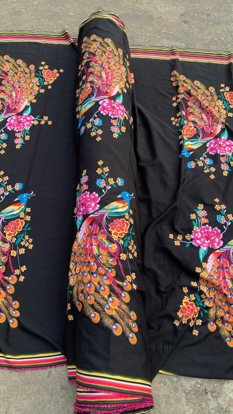 Flowerd Multi- Colors Vintage Fabrics