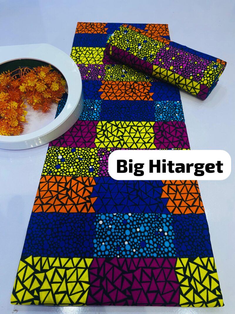 Patterned Big Hi target Ankara Fabrics