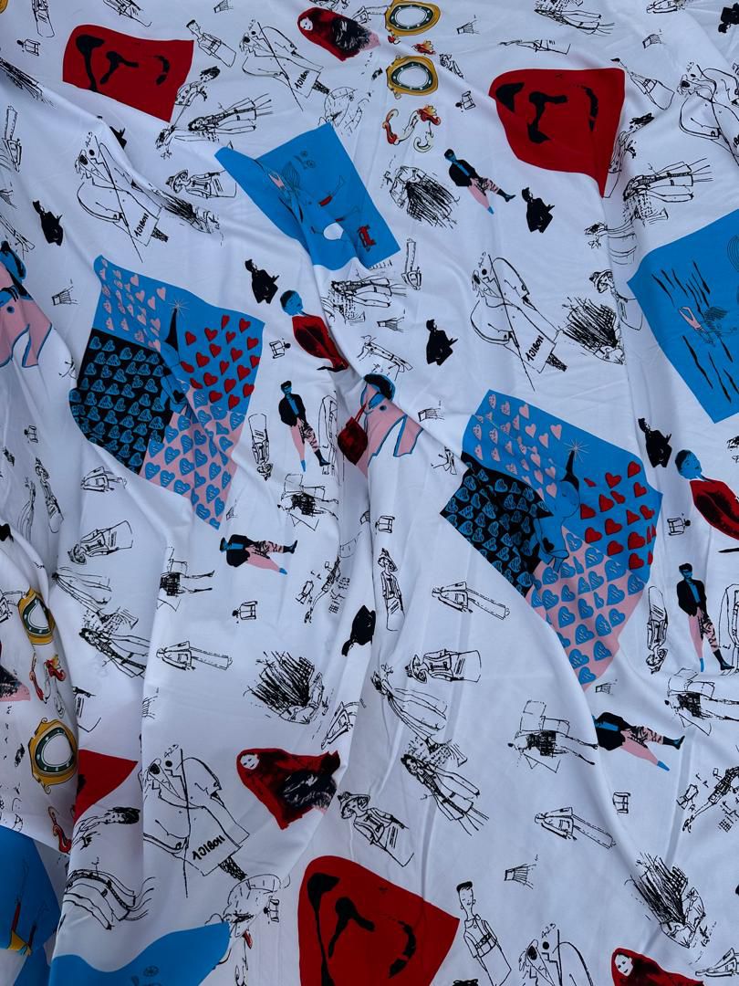 Unique Colorful Vintage Fabrics